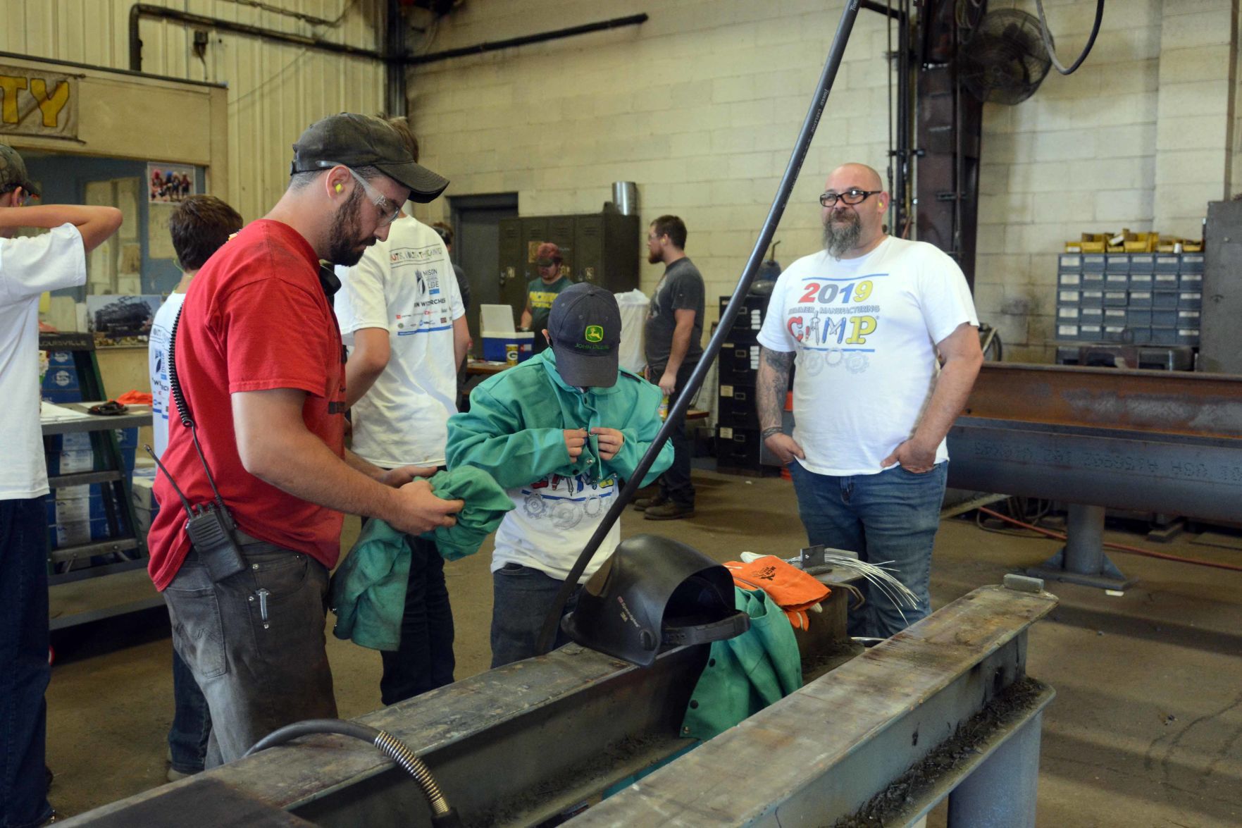 'Fun with Torches' welding camp tours McFarlane Manufacturing